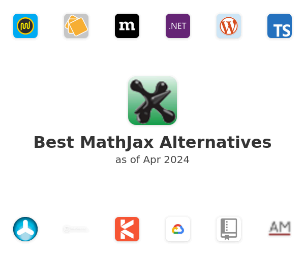 Best MathJax Alternatives