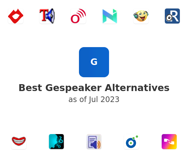 Best Gespeaker Alternatives