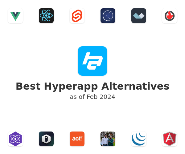 Best Hyperapp Alternatives