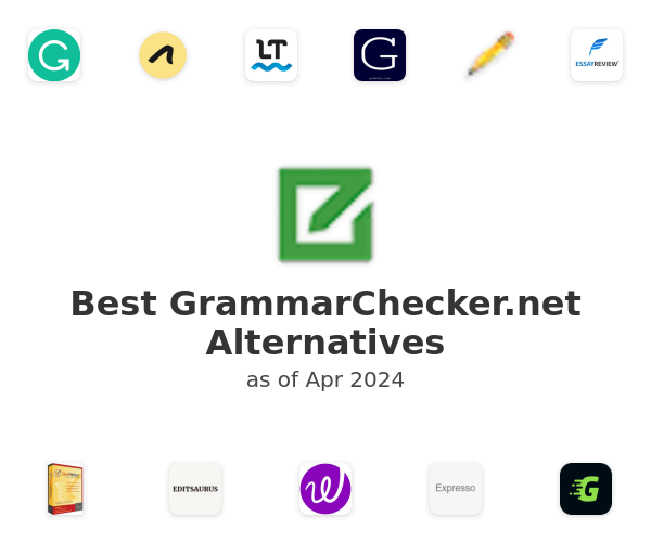 Best GrammarChecker.net Alternatives
