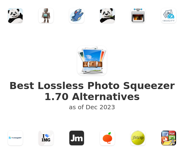 Best Lossless Photo Squeezer 1.70 Alternatives