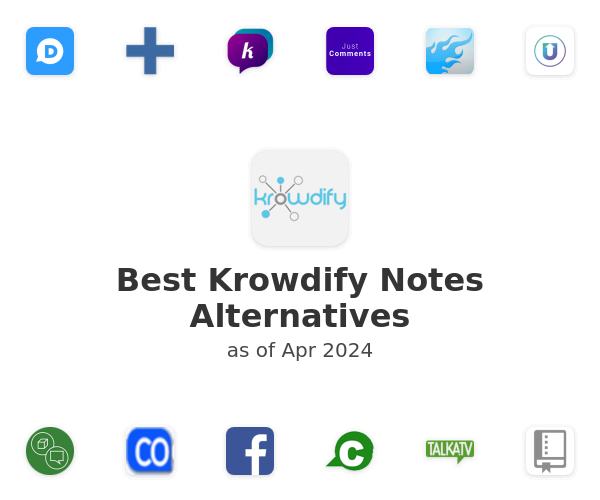 Best Krowdify Notes Alternatives
