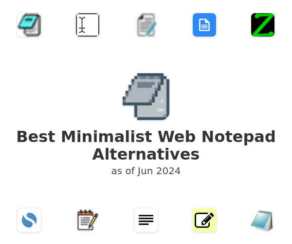 Best Minimalist Web Notepad Alternatives