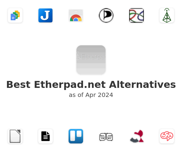 Best Etherpad.net Alternatives