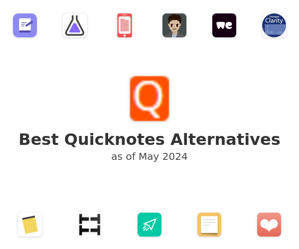 Best Quicknotes Alternatives