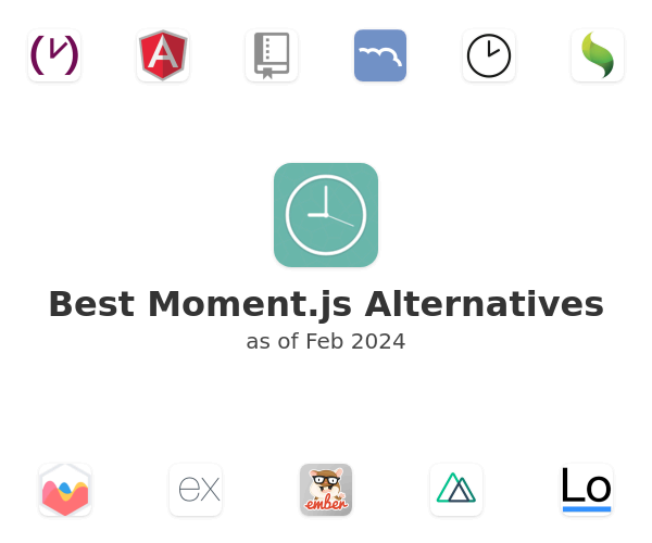 Best Moment.js Alternatives