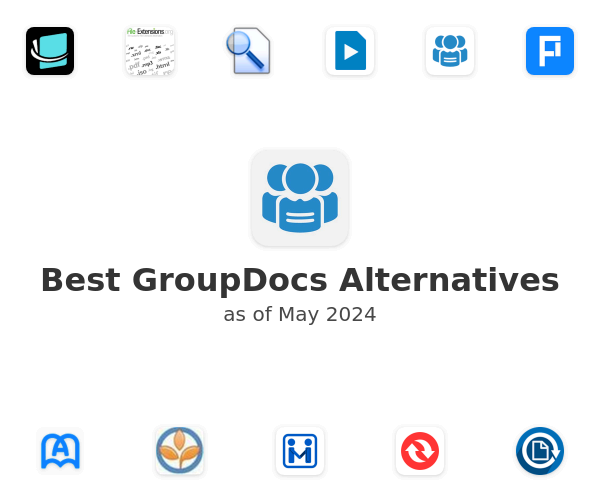 Best GroupDocs Alternatives