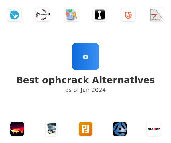 Best ophcrack Alternatives