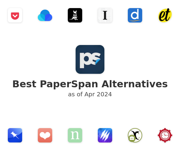 Best PaperSpan Alternatives