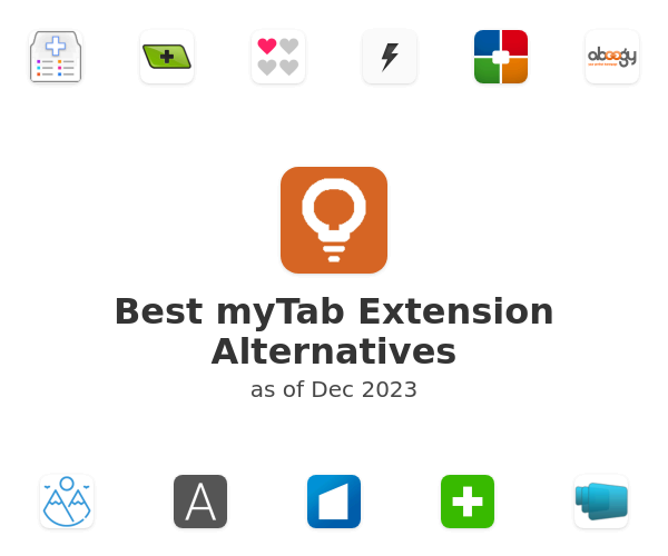 Best myTab Extension Alternatives