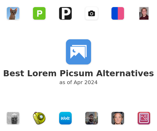 Best Lorem Picsum Alternatives