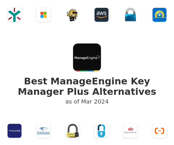 Best ManageEngine Key Manager Plus Alternatives