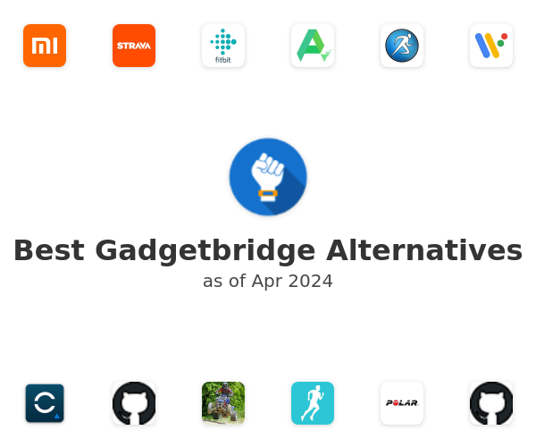 Best Gadgetbridge Alternatives