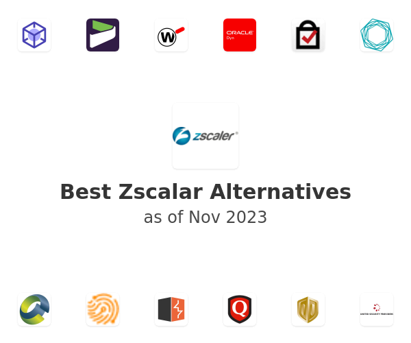 Best Zscalar Alternatives