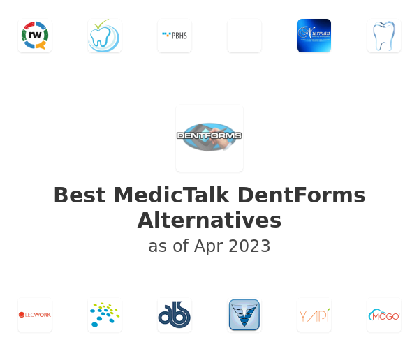 Best MedicTalk DentForms Alternatives