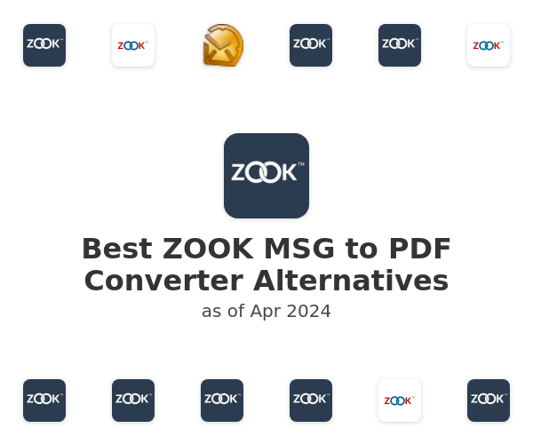 Best ZOOK MSG to PDF Converter Alternatives