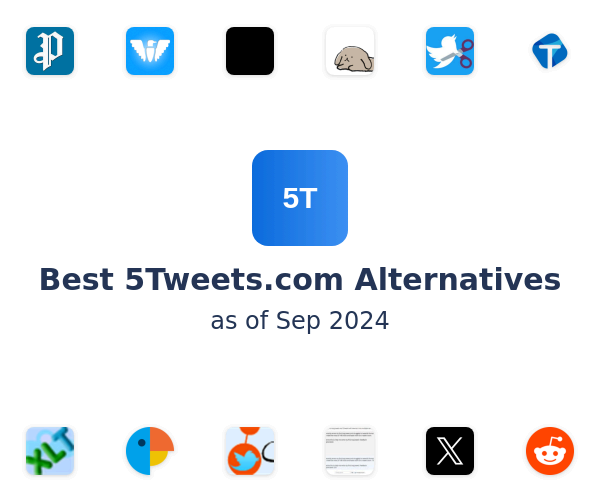 Best 5Tweets.com Alternatives