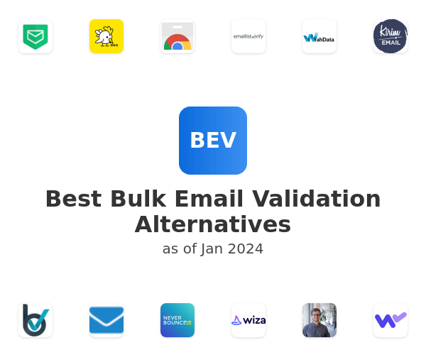 Best Bulk Email Validation Alternatives