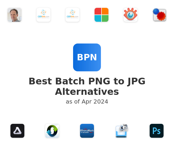 Best Batch PNG to JPG Alternatives