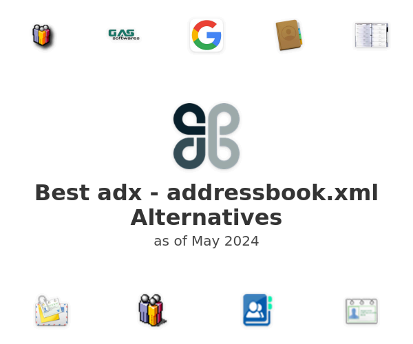 Best adx - addressbook.xml Alternatives