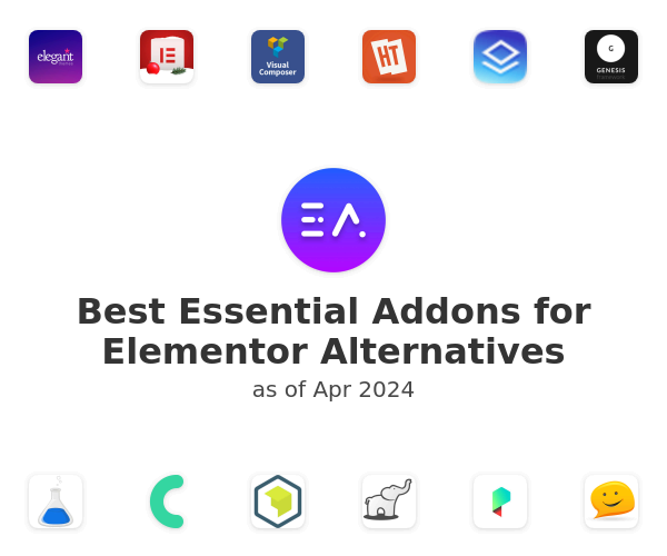 Best Essential Addons for Elementor Alternatives
