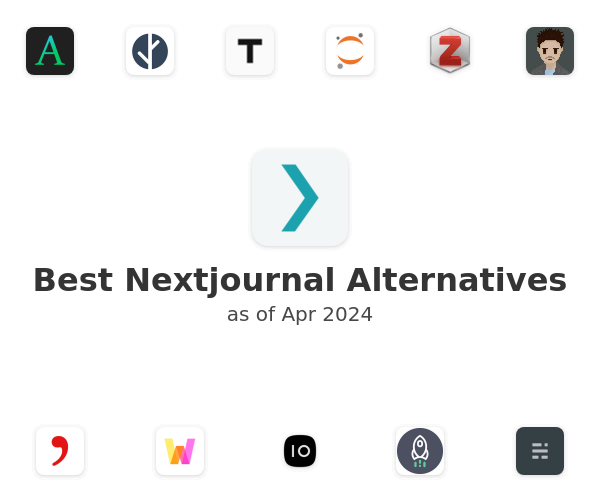 Best Nextjournal Alternatives