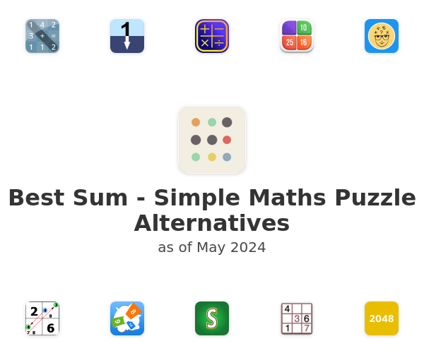 Best Sum - Simple Maths Puzzle Alternatives