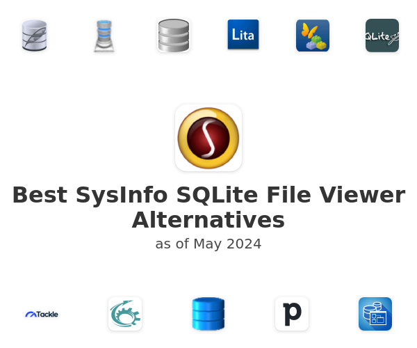 Best SysInfo SQLite File Viewer Alternatives
