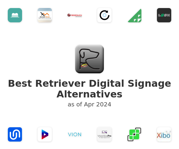 Best Retriever Digital Signage Alternatives
