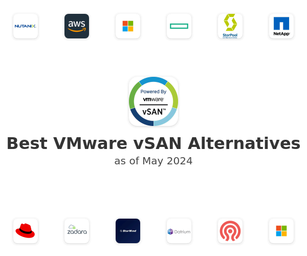Best VMware vSAN Alternatives