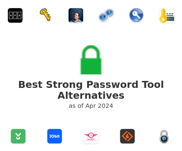 Best Strong Password Tool Alternatives