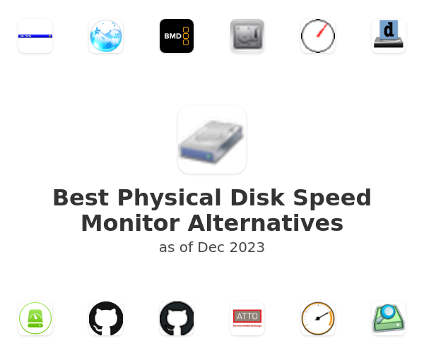Best Physical Disk Speed Monitor Alternatives