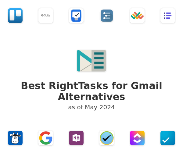 Best RightTasks for Gmail Alternatives