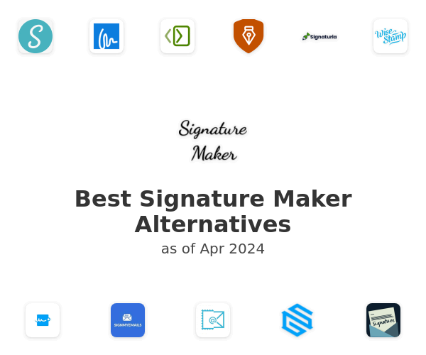 Best Signature Maker Alternatives