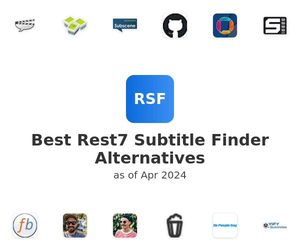 Best Rest7 Subtitle Finder Alternatives