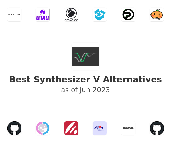 Best Synthesizer V Alternatives