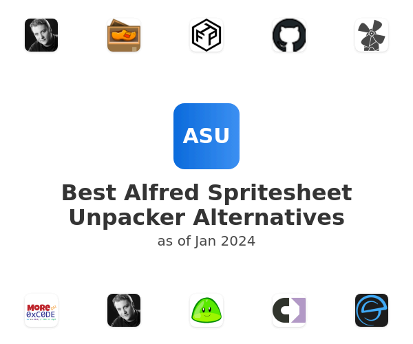 Best Alfred Spritesheet Unpacker Alternatives