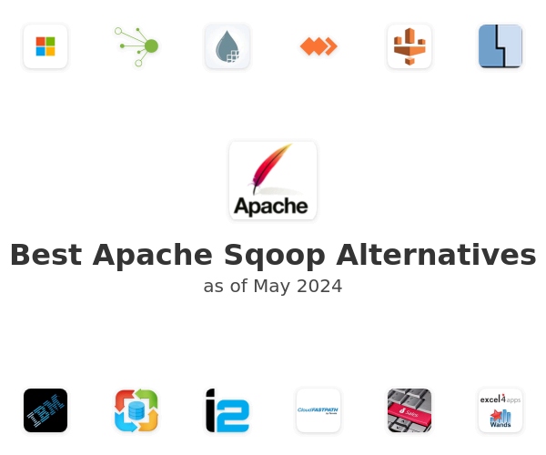 Best Apache Sqoop Alternatives