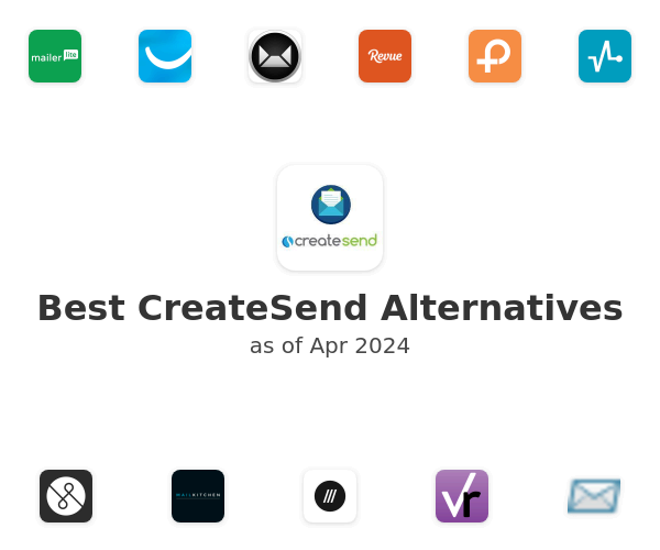 Best CreateSend Alternatives