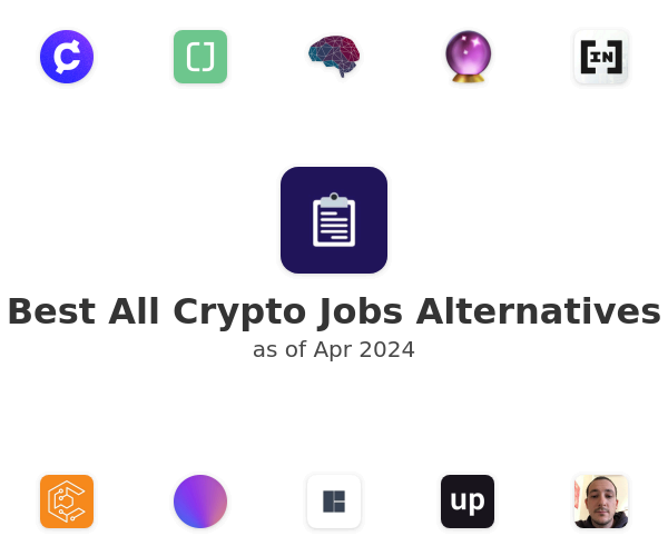Best All Crypto Jobs Alternatives