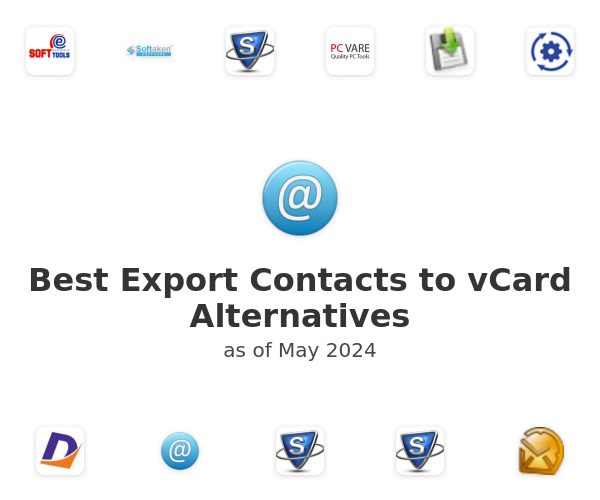 Best Export Contacts to vCard Alternatives