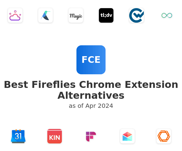 Best Fireflies Chrome Extension Alternatives