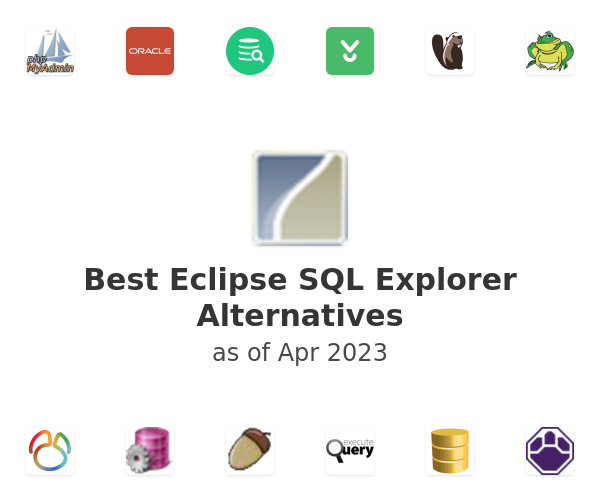 Best Eclipse SQL Explorer Alternatives