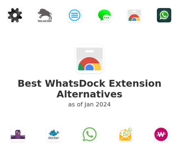 Best WhatsDock Extension Alternatives