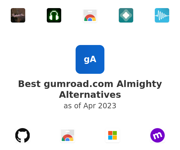 Best gumroad.com Almighty Alternatives