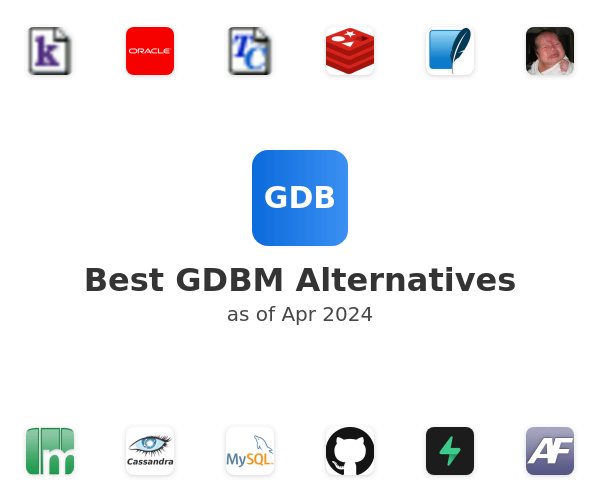 Best GDBM Alternatives