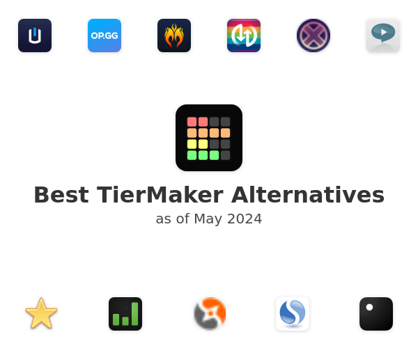 Best TierMaker Alternatives