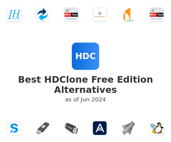 Best HDClone Free Edition Alternatives