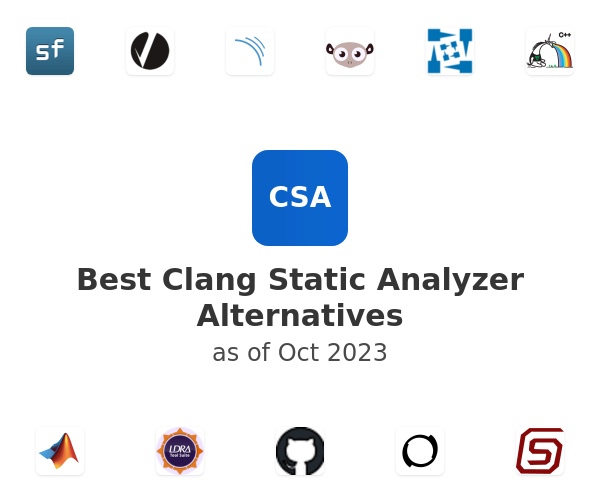 Best Clang Static Analyzer Alternatives