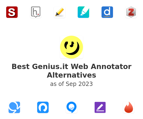 Best Genius.it Web Annotator Alternatives